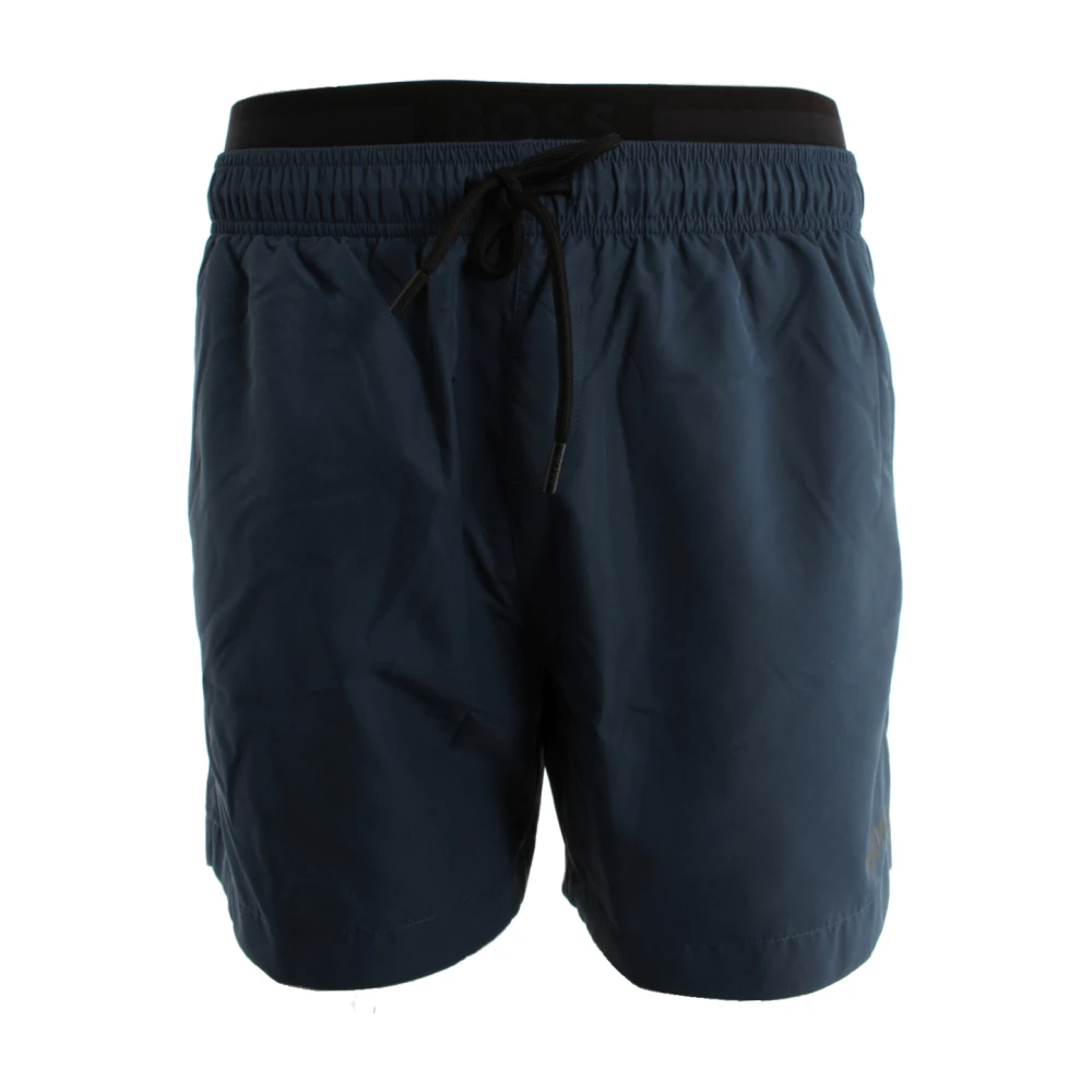 Hugo Men's Blue Beachwear, S, Amur Swim Short