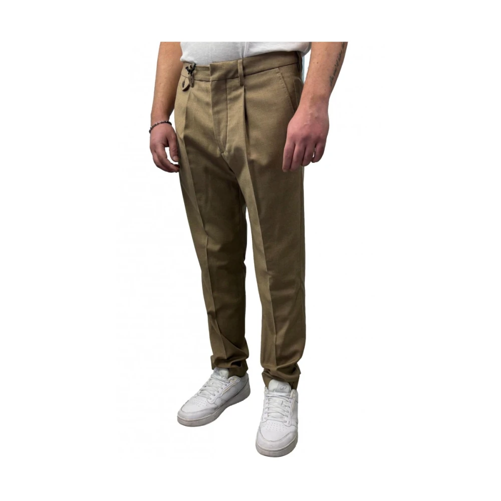 Michael Coal Wolmix Pantalone Beige Heren