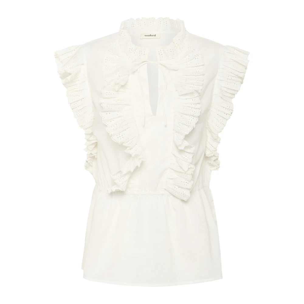 Tops > Sleeveless Tops - - Soaked in Luxury - Modalova