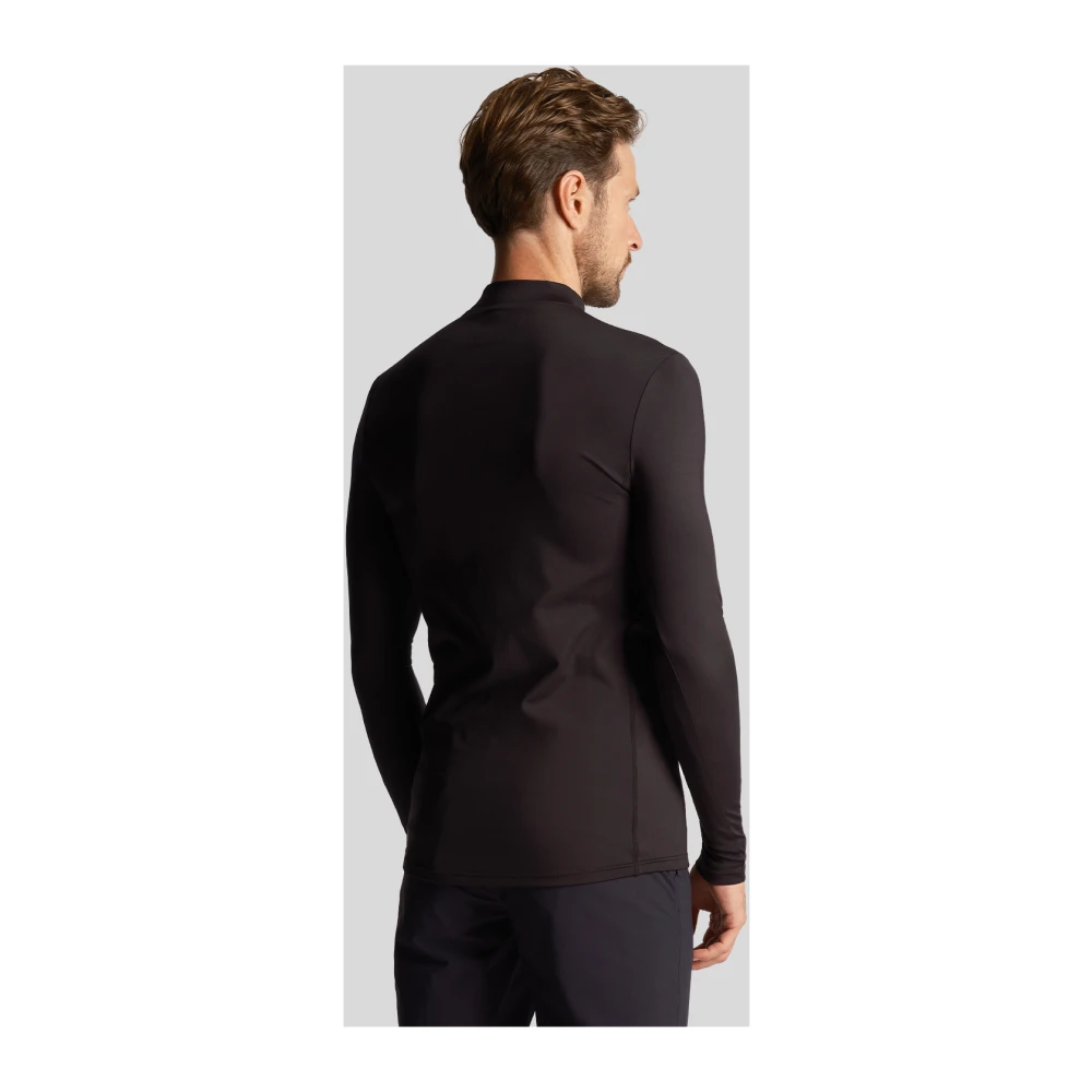 Lyle & Scott Tech Baselayer Knitwear Black Heren