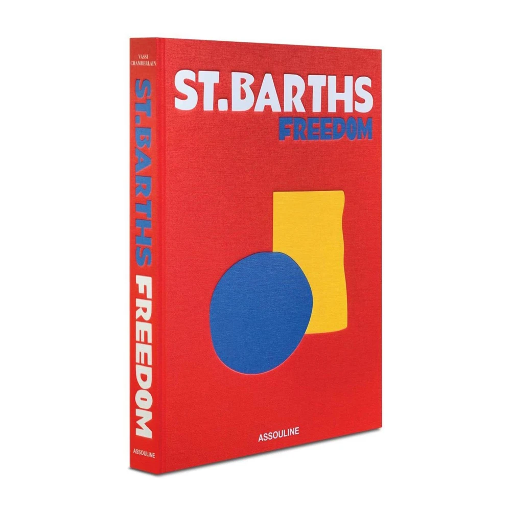 Assouline Luxe St. Barths Reisgids Red Unisex
