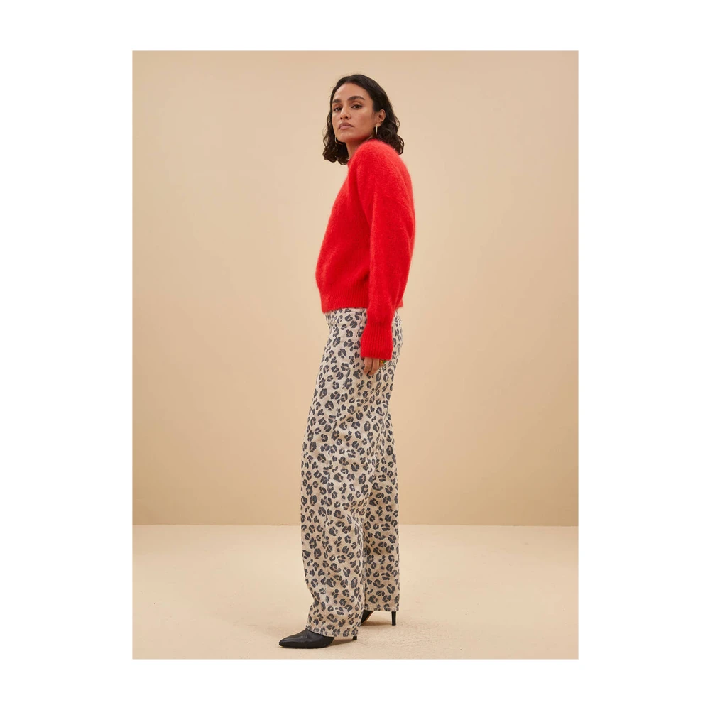 By-Bar Sonny Pullover Red Dames