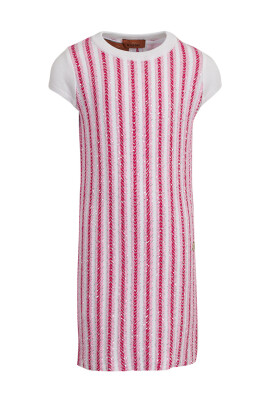 rose-coton-polyamide-pull