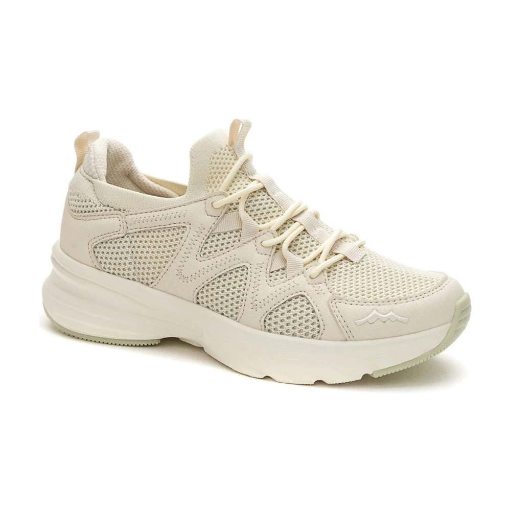 Grunberg Women's Beige Sneakers, 6 Uk, Casual Closed Trainers