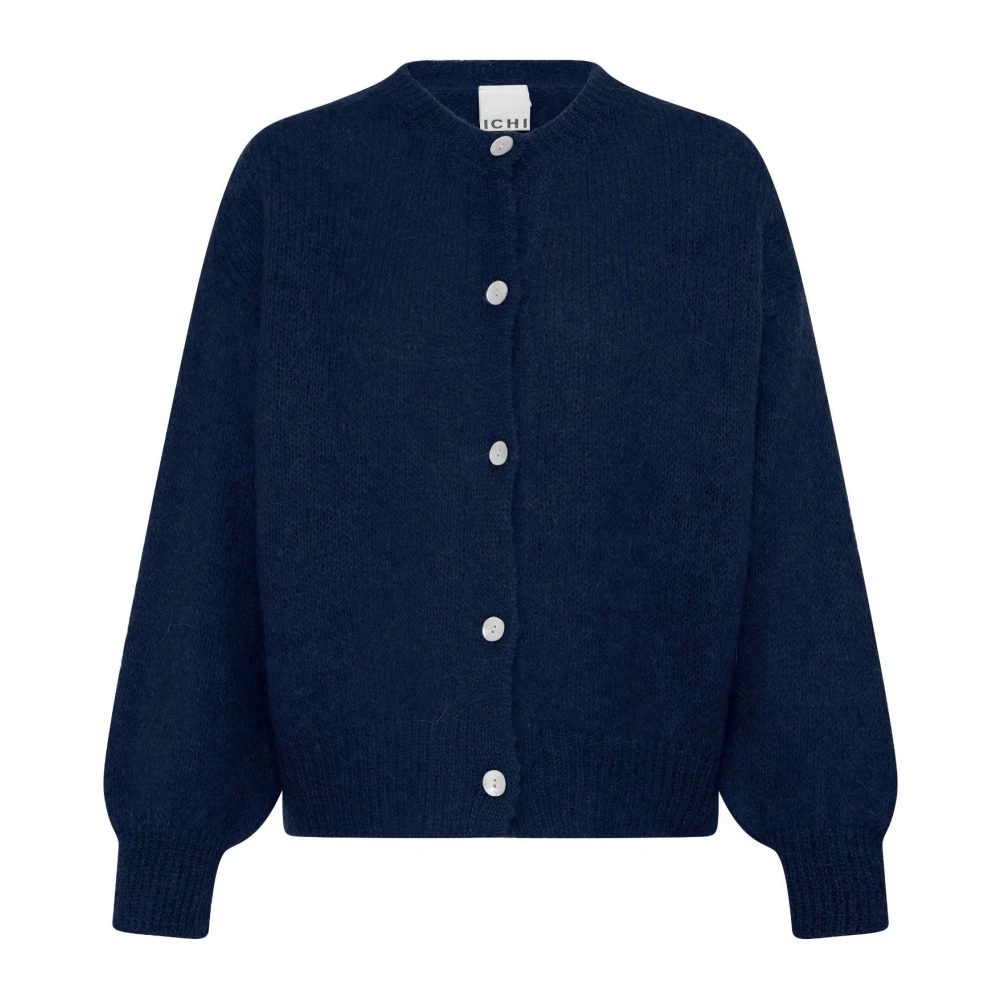 Ichi Damen Blau Strickjacke, Marita Ca2 - Bild 3