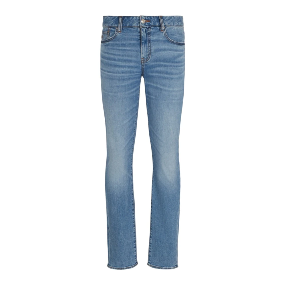 Armani Exchange Men's Blue Slim Fit Jeans, W34, Pantalone
