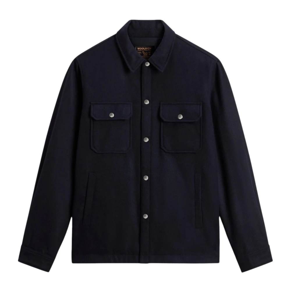 Woolrich Uomo Blu Giacche, L, New, - Immagine 2
