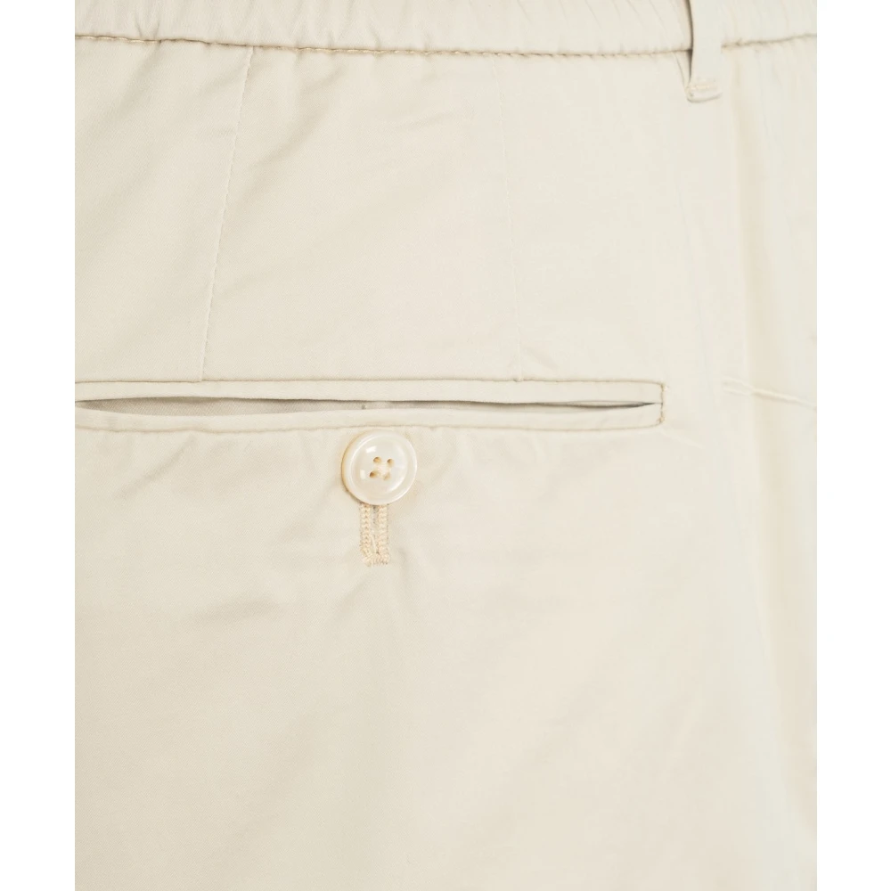 Cruna Witte Tapered Fit Broek White Heren
