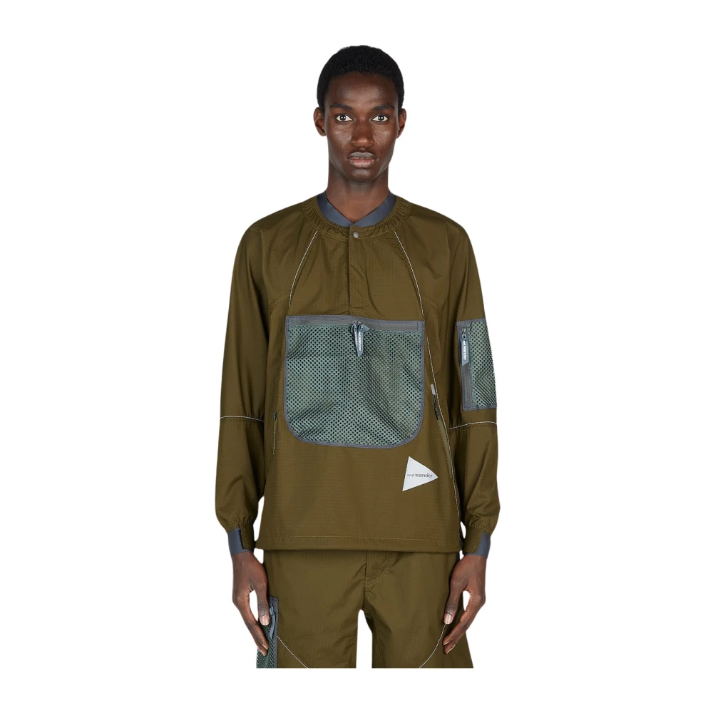Jackets > Light Jackets - - And Wander - Modalova