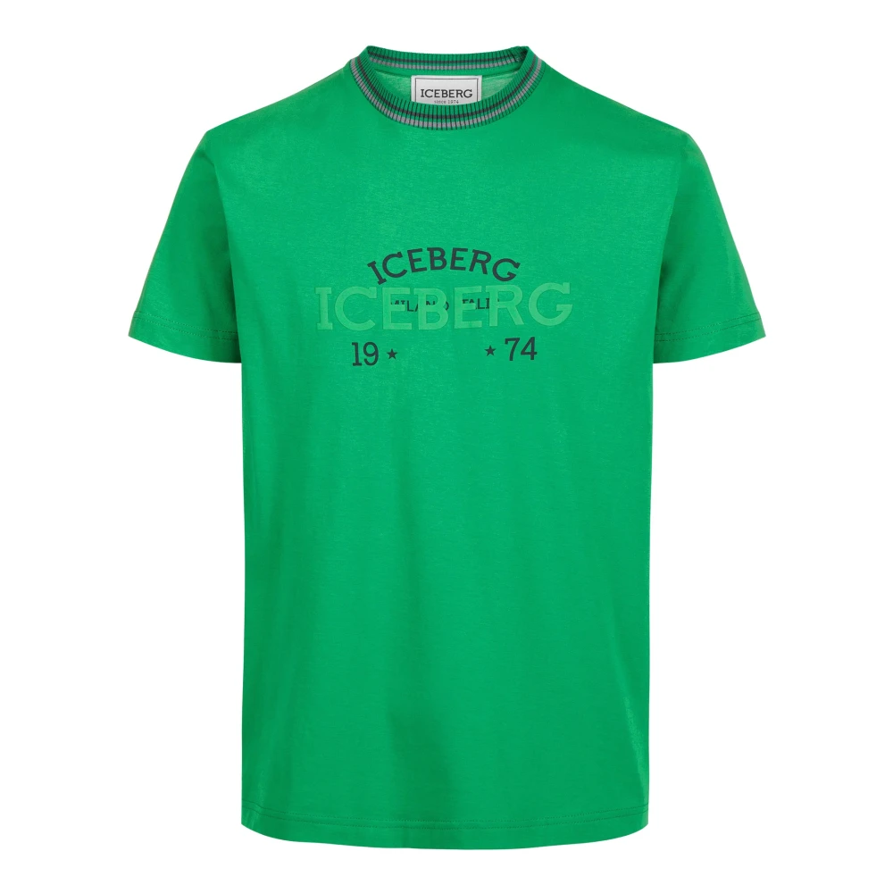 Iceberg - Tops > T-Shirts - Green - Iceberg - Modalova