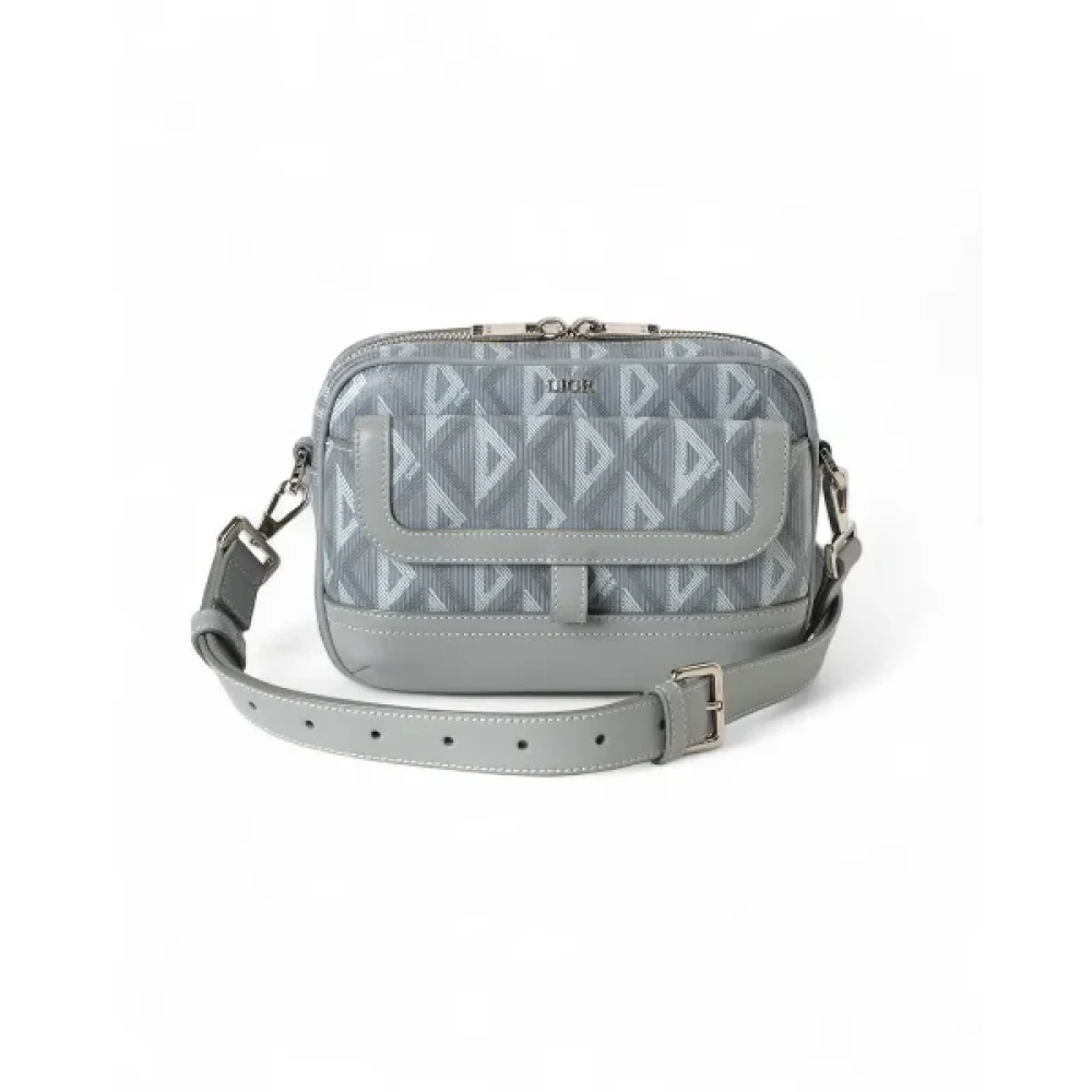 Dior Vintage Pre-owned Fabric dior-bags Gray Dames