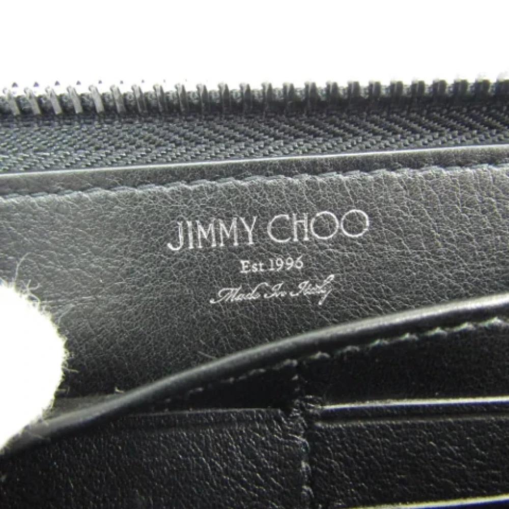 Jimmy Choo Pre-owned Leather wallets Brown Dames