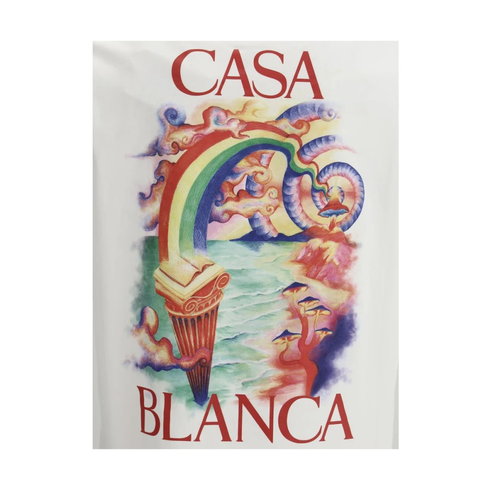 Casablanca Natuurleraar T-shirt White Heren