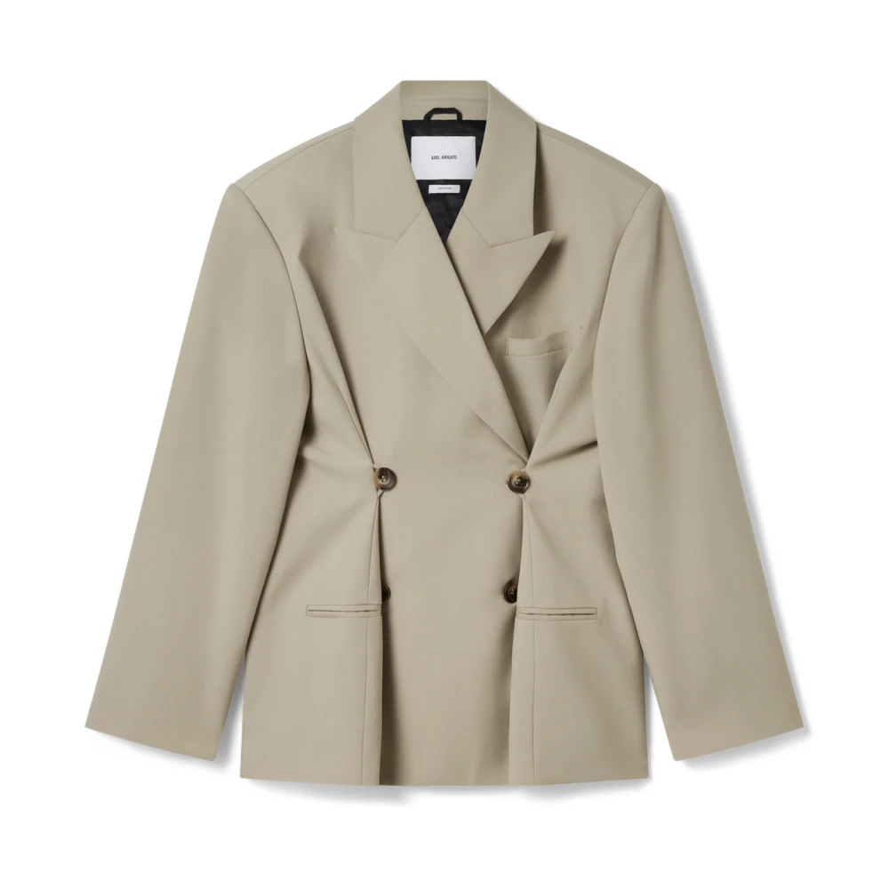 Axel Arigato Kaia Tailored Blazer Beige Dames