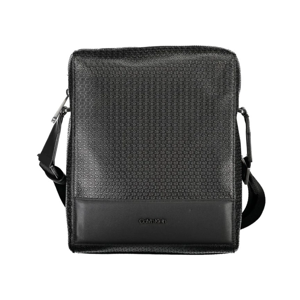 Calvin Klein Men's Black Eco-Friendly Shoulder Bag