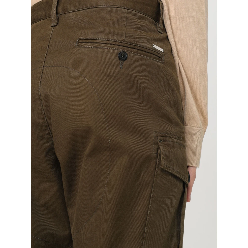 Dsquared2 Cargo Broeken voor Mannen Green Heren
