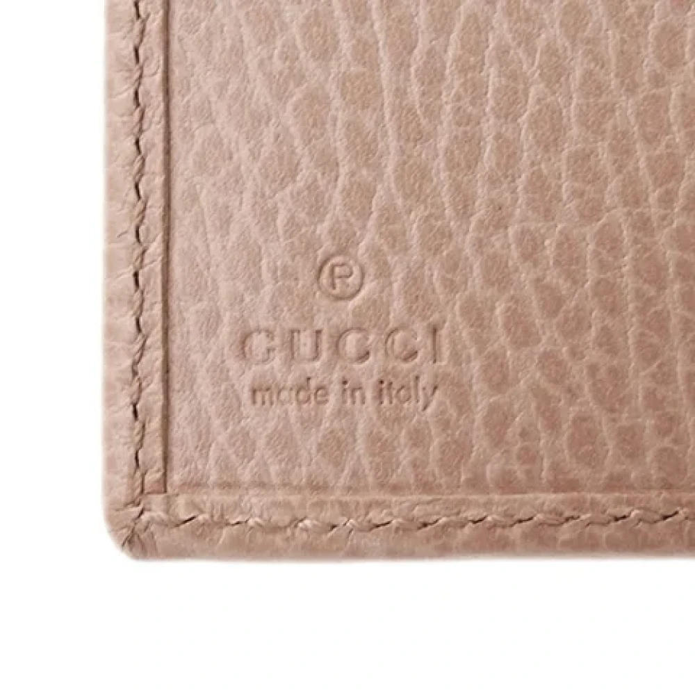Gucci Vintage Pre-owned Leather wallets Pink Dames