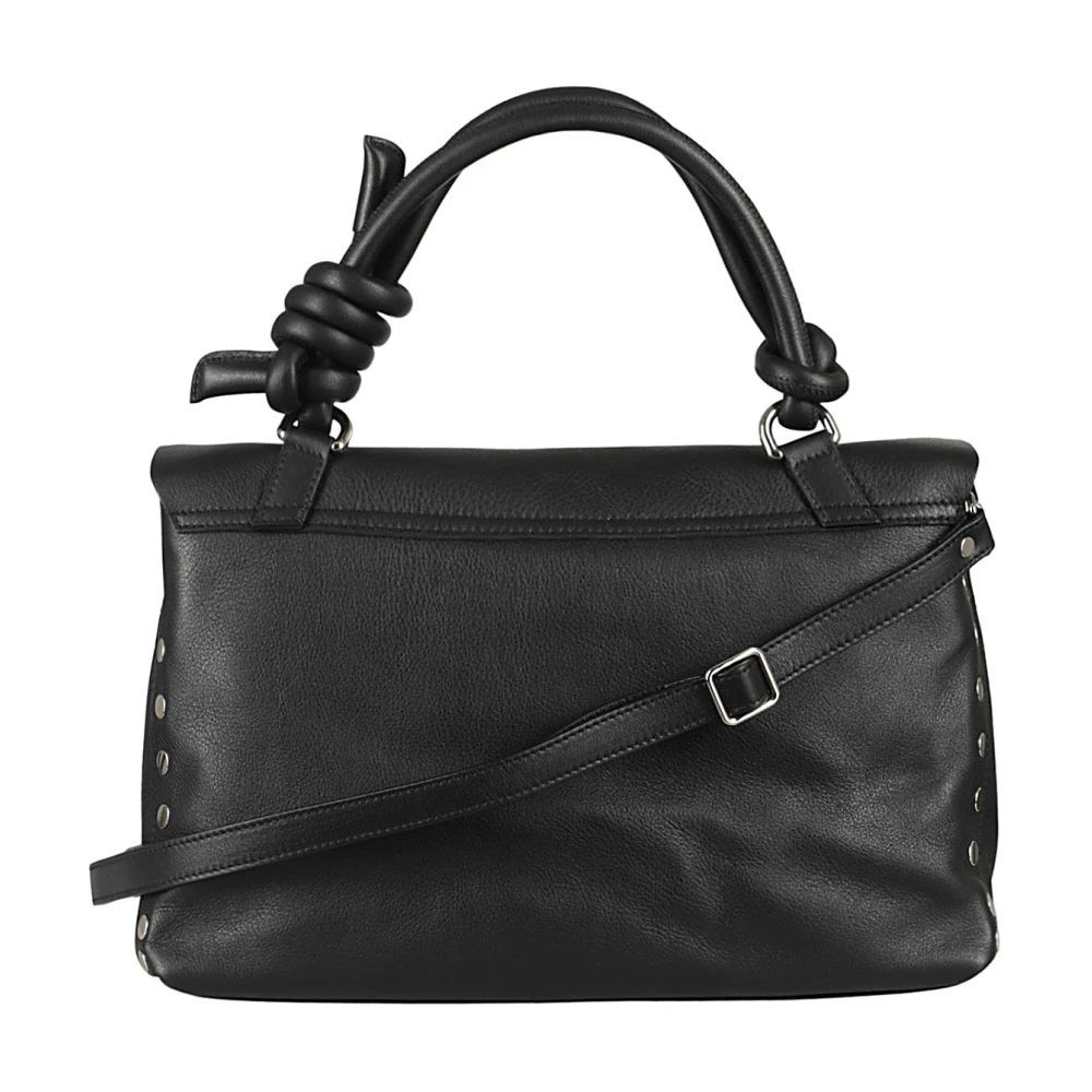 Zanellato Lichtgewicht Knoop Tas Black Dames