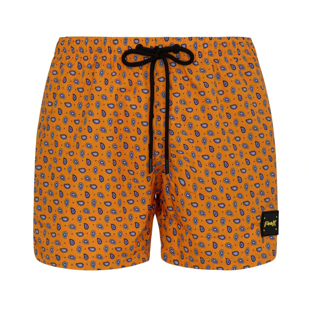 F**k Short A Fantasia Mood Micro Pattern Multicolor Heren