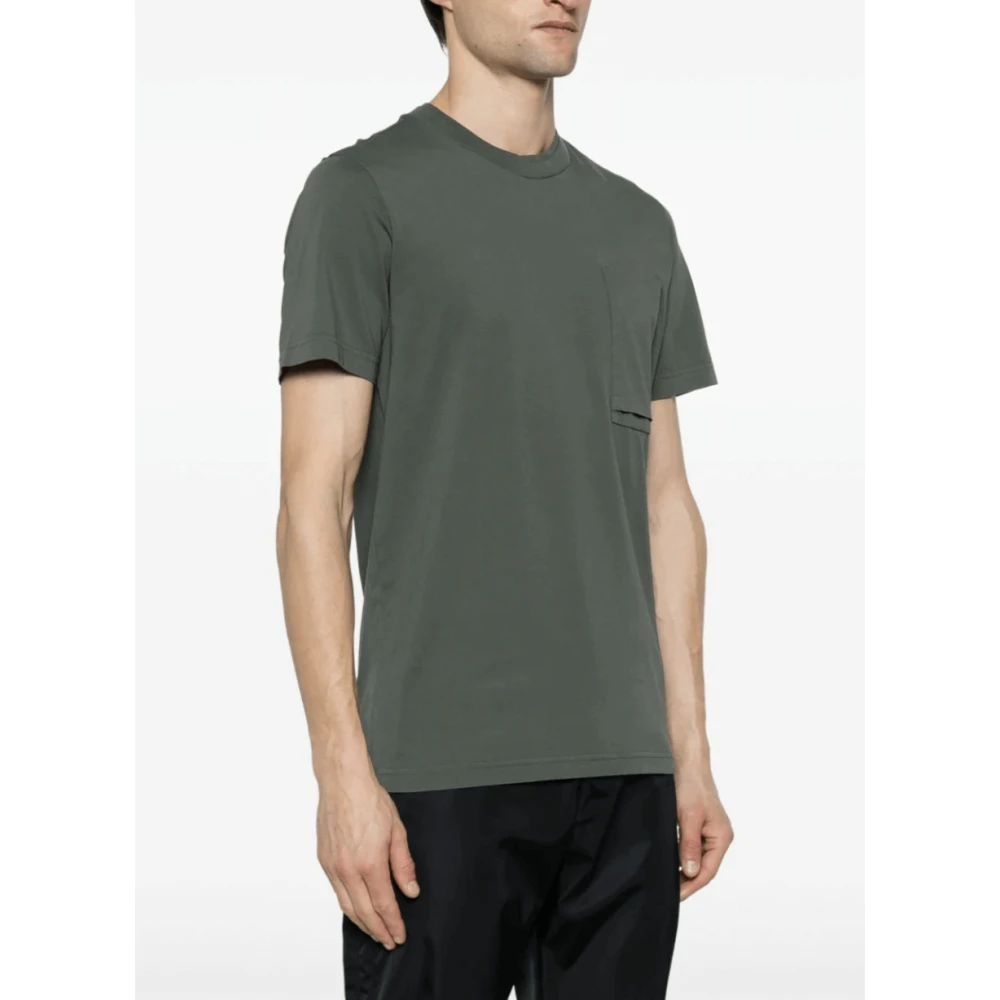 Moncler Straight Trousers Green Heren
