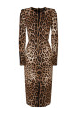 robe-midi-imprime-leopard-marron