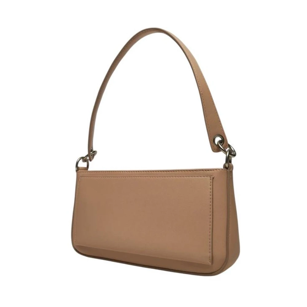 Calvin Klein Jeans Minimalistische Polyurethaan Handtas Kleine Tassen Vrouwen Beige Dames
