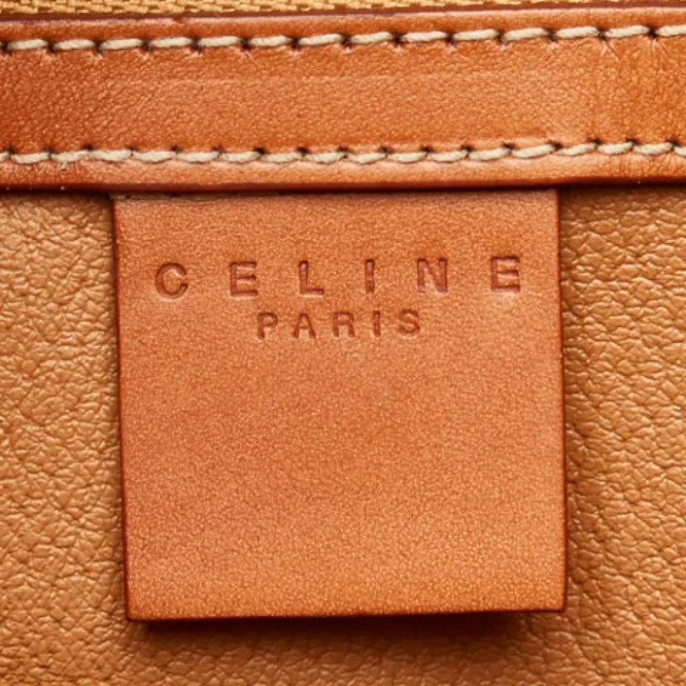 Celine Vintage Pre-owned Leather celine-bags Brown Dames