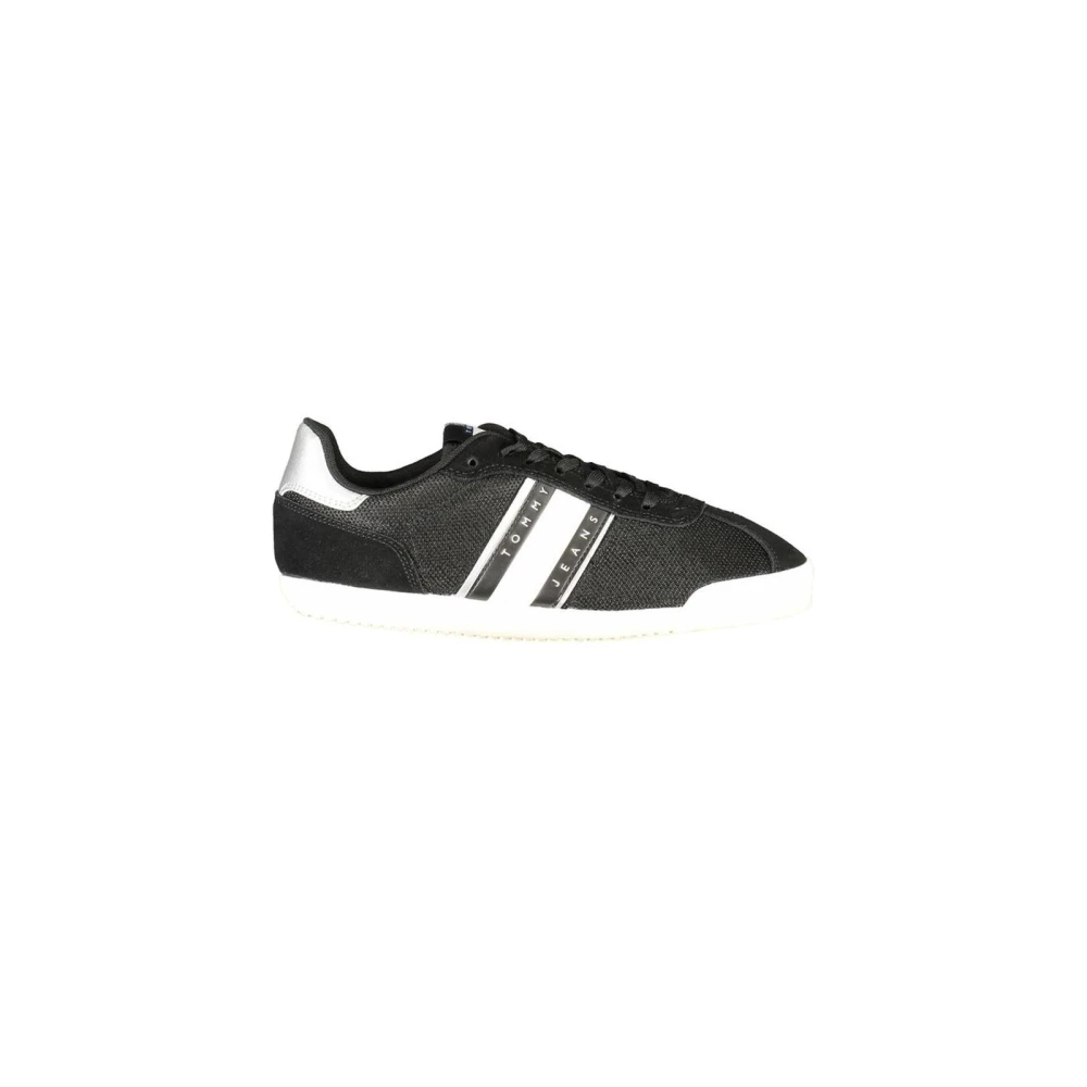 Tommy Hilfiger Women's Black Polyester Trainers For Size 7 Uk