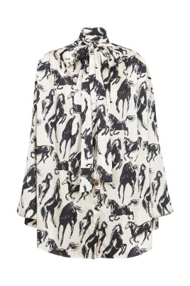 chemise-a-col-noue-en-soie-imprimee