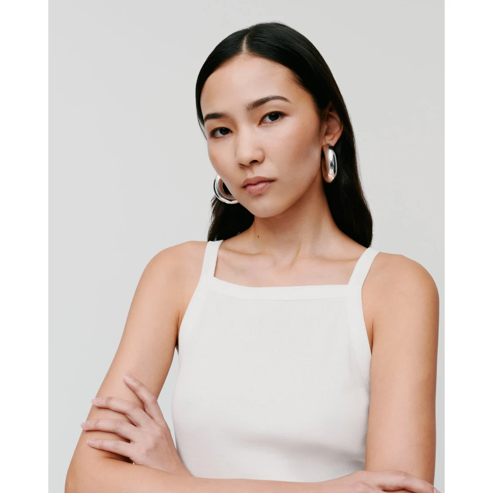 IVY OAK Klara Rose Top White Dames