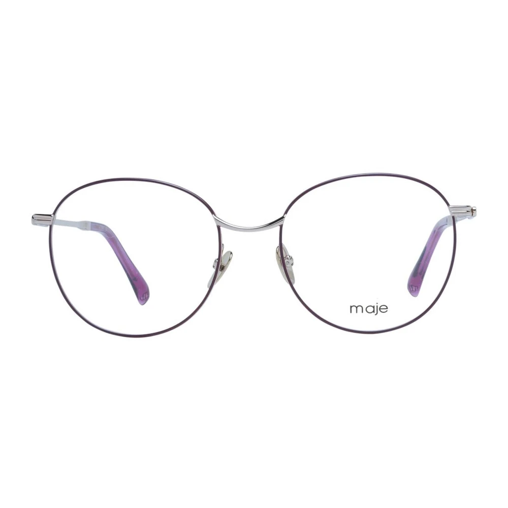 Maje Stijlvolle Metalen Optische Frames Purple Dames