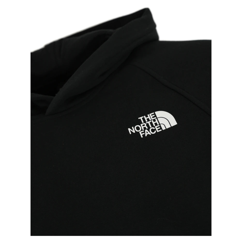 The North Face Zwarte Katoenen Hoodie Trui Black Heren