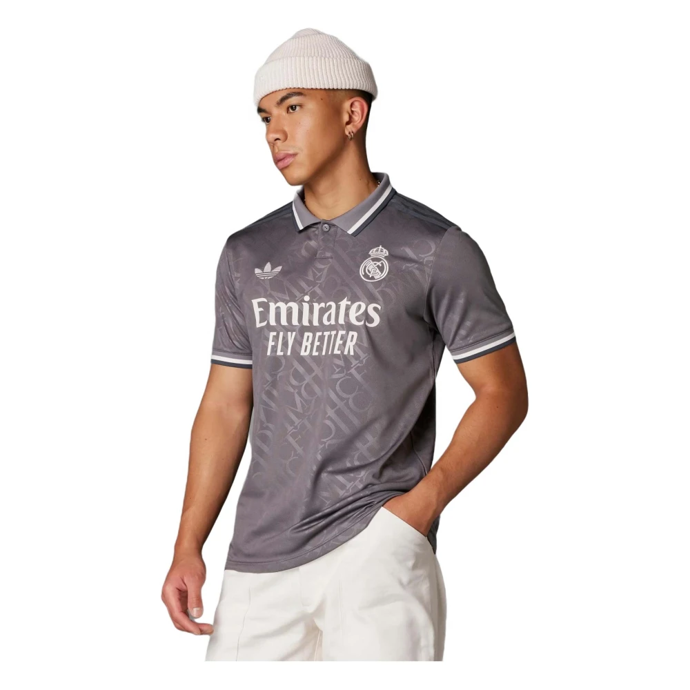 Adidas Derde Tenue Shirt Real Madrid 24-25 Voetbalshirt Gray Heren