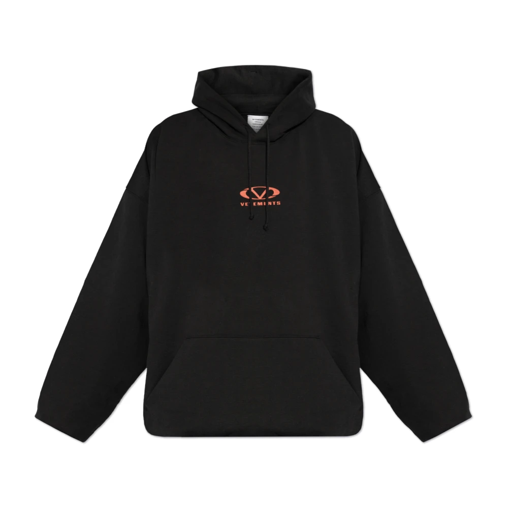 Vetements Logo sweatshirt Black Heren