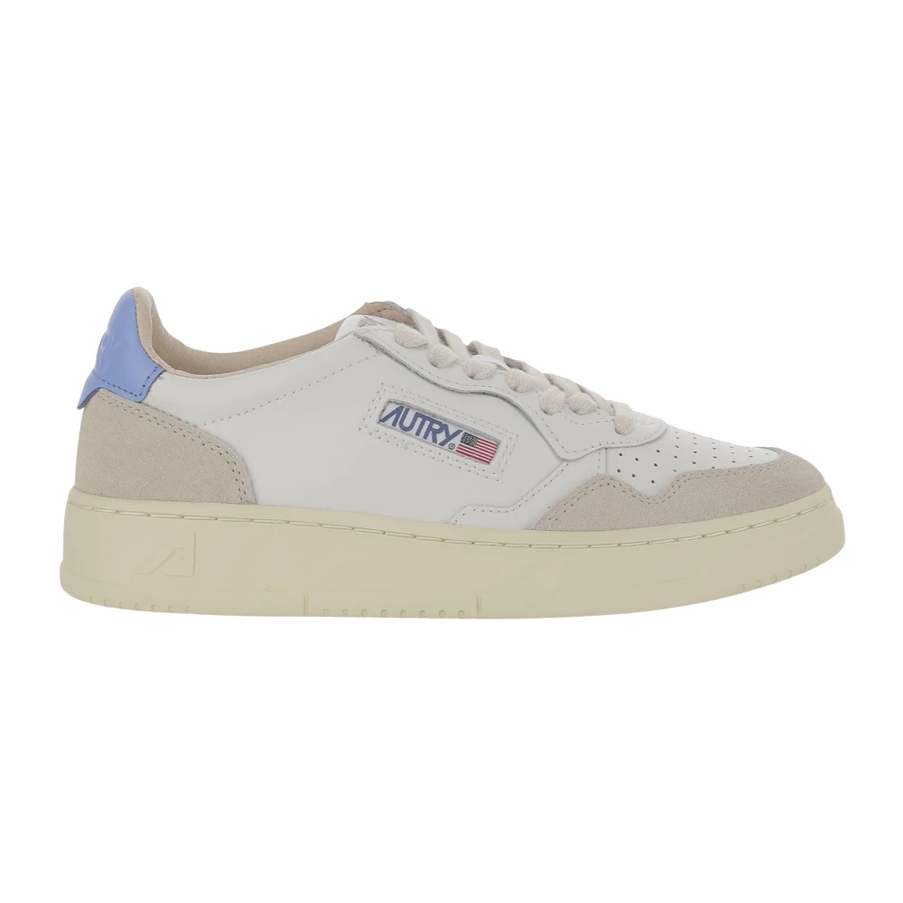 Autry Men's Low Medalist Leather Sneakers