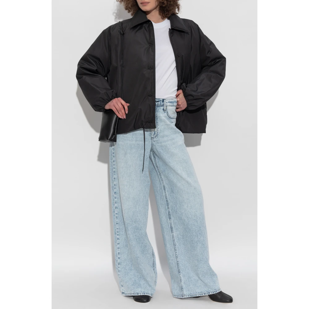 Rag & Bone Wijde broek Featherweight Sofie Blue Dames