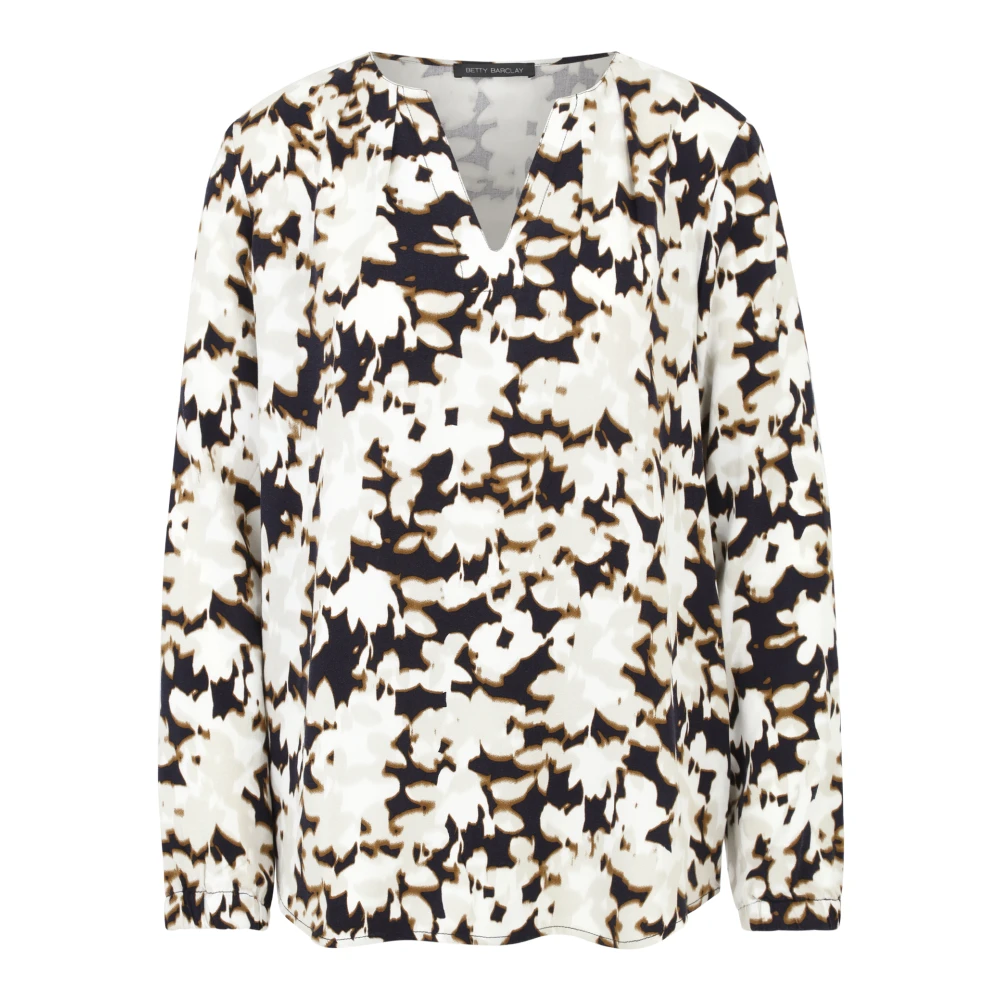 Betty Barclay Gedrukte opstaande kraag blouse Multicolor Dames