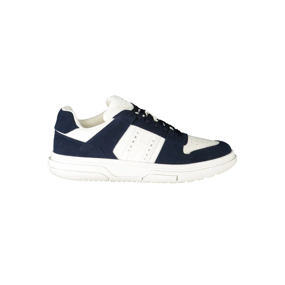 Tommy Hilfiger Blue Polyurethane Men Sneaker - EU41/US8 - Image 2