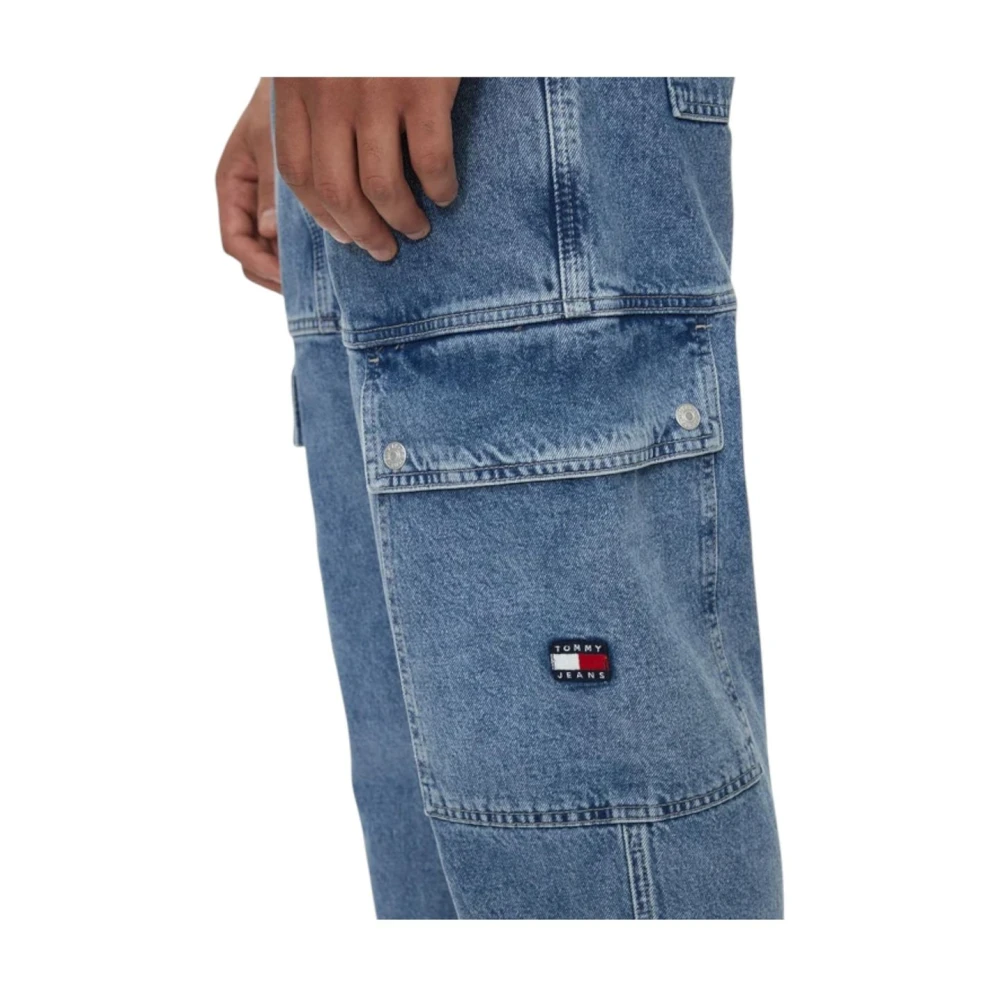 Tommy Jeans Relaxed Fit Denim Jeans Blue Heren