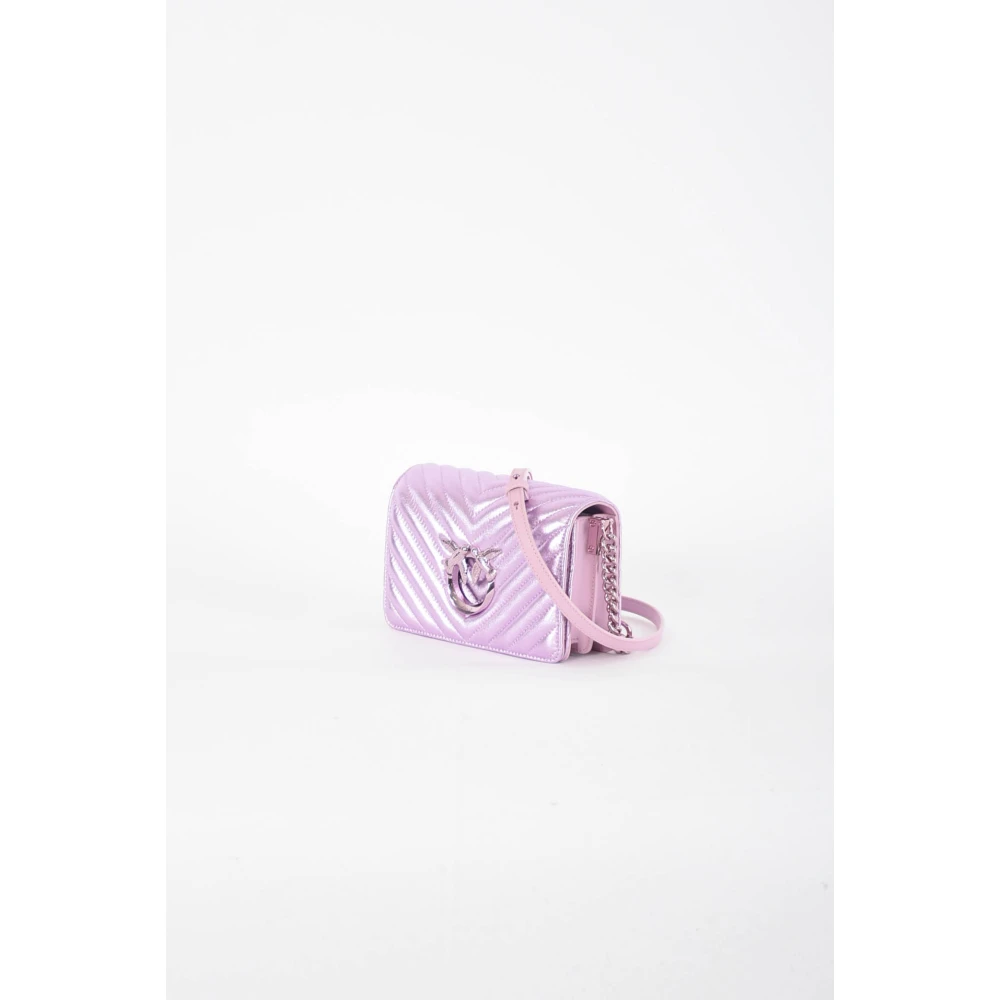 pinko Cross Body Bags Purple Dames