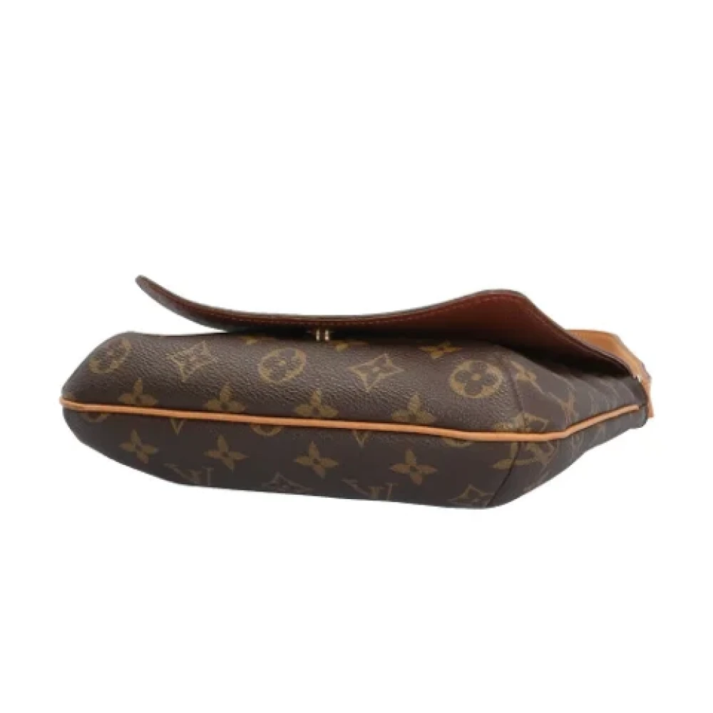 Louis Vuitton Vintage Pre-owned Canvas shoulder-bags Brown Dames