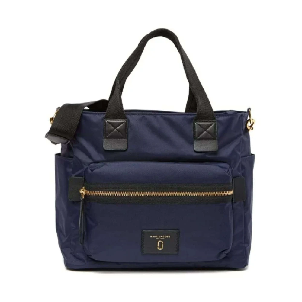 Marc Jacobs Stijlvolle Leren Tas Blue Dames
