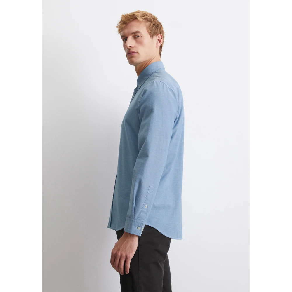 Marc O'Polo Gewoon overhemd Blue Heren