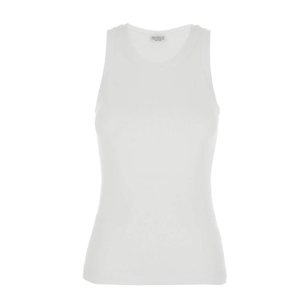 Tops > Sleeveless Tops - - Brunello Cucinelli - Modalova