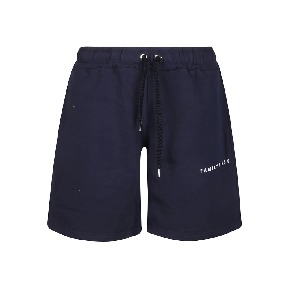 Family First Casual Shorts Blue Heren