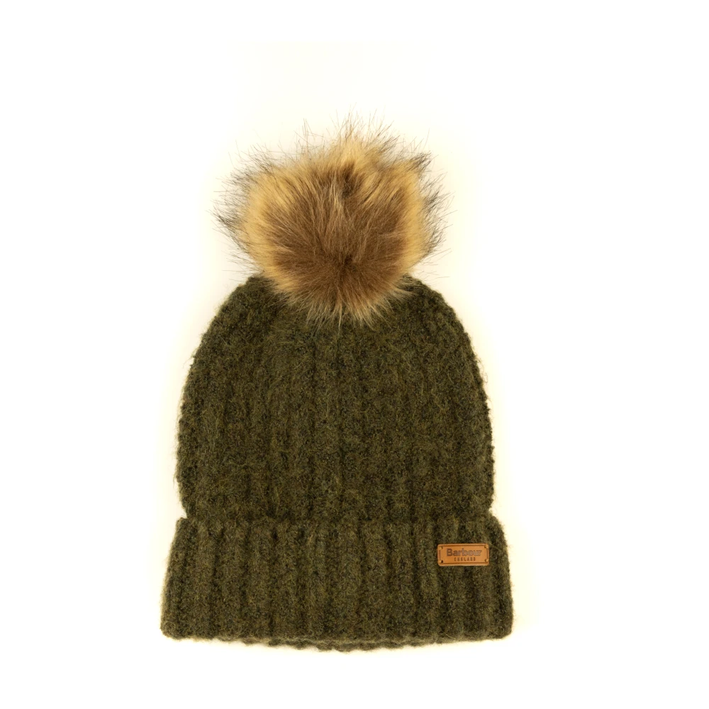 Barbour Groene Hoeden Saltburn Beanie en Sjaal Green Dames