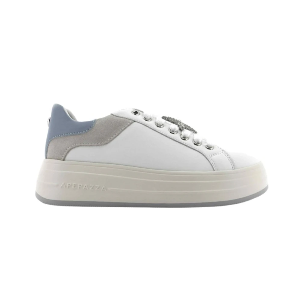 Apepazza Sneaker in Pelle Dames Schoenen Wit