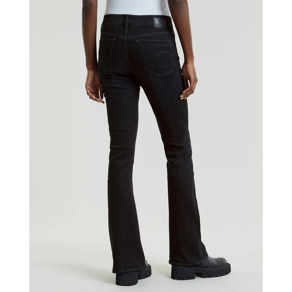 G-Star Flare Jeans Black Dames