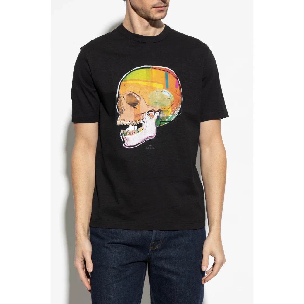 PS By Paul Smith T-shirt met print Black Heren