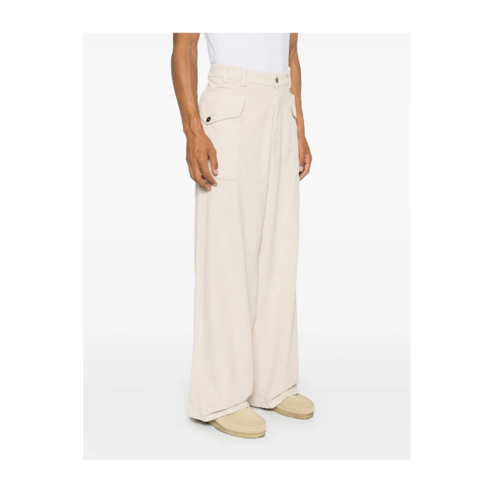 Barena Venezia Witte Broek voor Mannen Aw24 White Heren